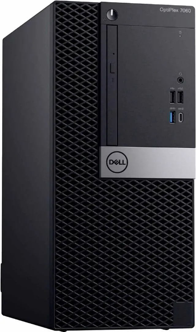 Main image of Dell Optiplex 7060 Tower Desktop Computer | Intel i5-8500 (3.2) | 16GB DDR4 RAM | 500GB SSD Solid State | Windows 11 Professional  | Home or Office PC