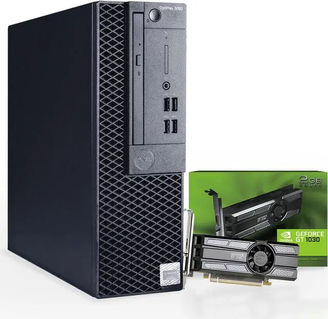 Main image of Dell Prebuilt Gaming Desktop Computer | Intel i5 + GeForce GT 1030 2GB GPU | 1080p Gaming PC | 16GB DDR4 RAM | 1TB SSD   | Internal Wi-Fi 6 PCIe Adapter | Windows 11 Pro