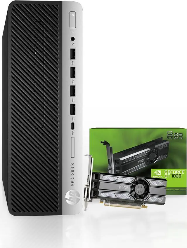 Main image of HP Prebuilt Gaming Desktop Computer | Intel i7 + GeForce GT 1030 2GB GPU | 1080p Gaming PC | 16GB DDR4 RAM | 1TB SSD | Internal Wi-Fi 6 PCIe Adapter | Windows 11 Pro