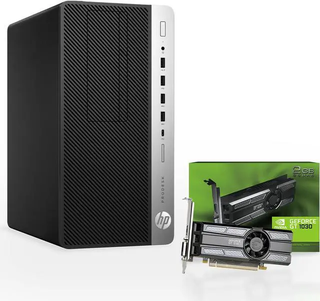 Main image of HP Prebuilt Gaming Desktop Computer | Intel i5 + GeForce GT 1030 2GB GPU | 1080p Gaming PC | 16GB DDR4 RAM | 1TB SSD | Internal Wi-Fi 6 PCIe Adapter | Windows 11 Pro