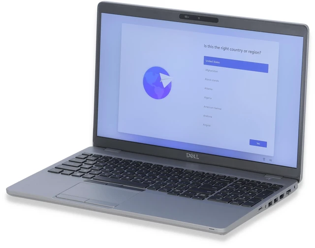 Alt view image 6 of 7 - Dell Precision 3550 Laptop PC | Intel Core i5 10th Gen Quad Core | 8GB RAM | 250GB NVME | Windows 11 Pro