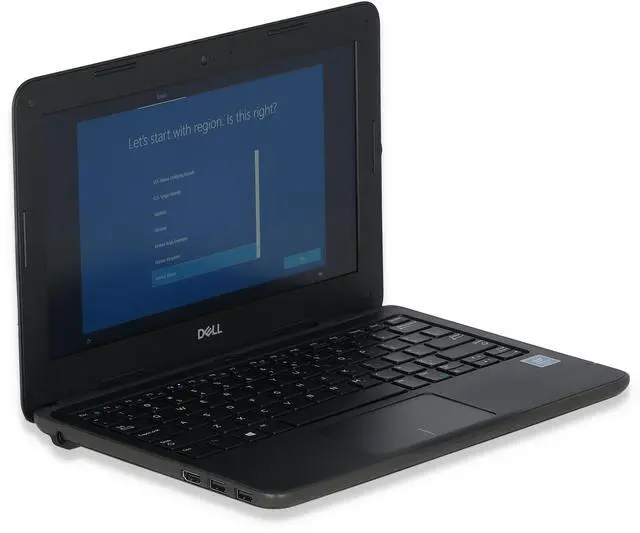 Alt view image 2 of 7 - Dell Latitude 3190 Laptop PC | Intel Core Silver 8th Gen Quad Core | 8GB RAM | 250GB NVME | Windows 11 Pro
