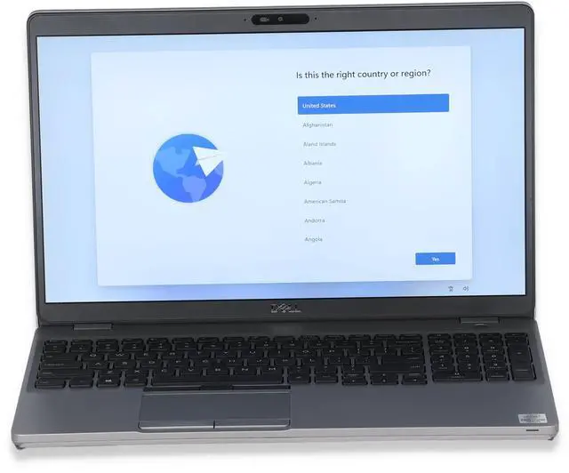 Alt view image 7 of 7 - Dell Latitude 5510 Laptop PC | Intel Core i5 10th Gen Quad Core | 4GB RAM | 250GB NVME | Windows 11 Pro