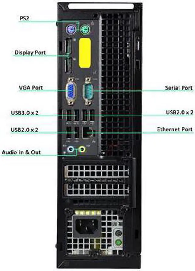 Alt view image 2 of 4 - DELL OptiPlex 9020 Desktop Computer Intel Core i5 4th Gen (3.20 GHz) 16 GB DDR3 2 TB HDD Intel HD Graphics 4600 Windows 10 Pro 64-Bit B Grade