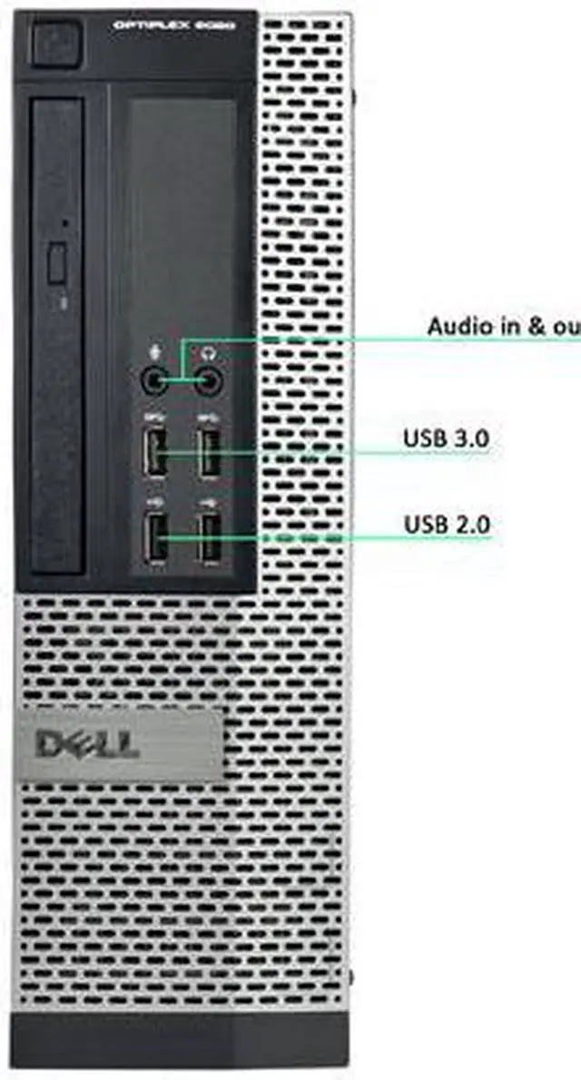 Alt view image 3 of 4 - DELL OptiPlex 9020 Desktop Computer Intel Core i5 4th Gen (3.20 GHz) 16 GB DDR3 2 TB HDD Intel HD Graphics 4600 Windows 10 Pro 64-Bit B Grade