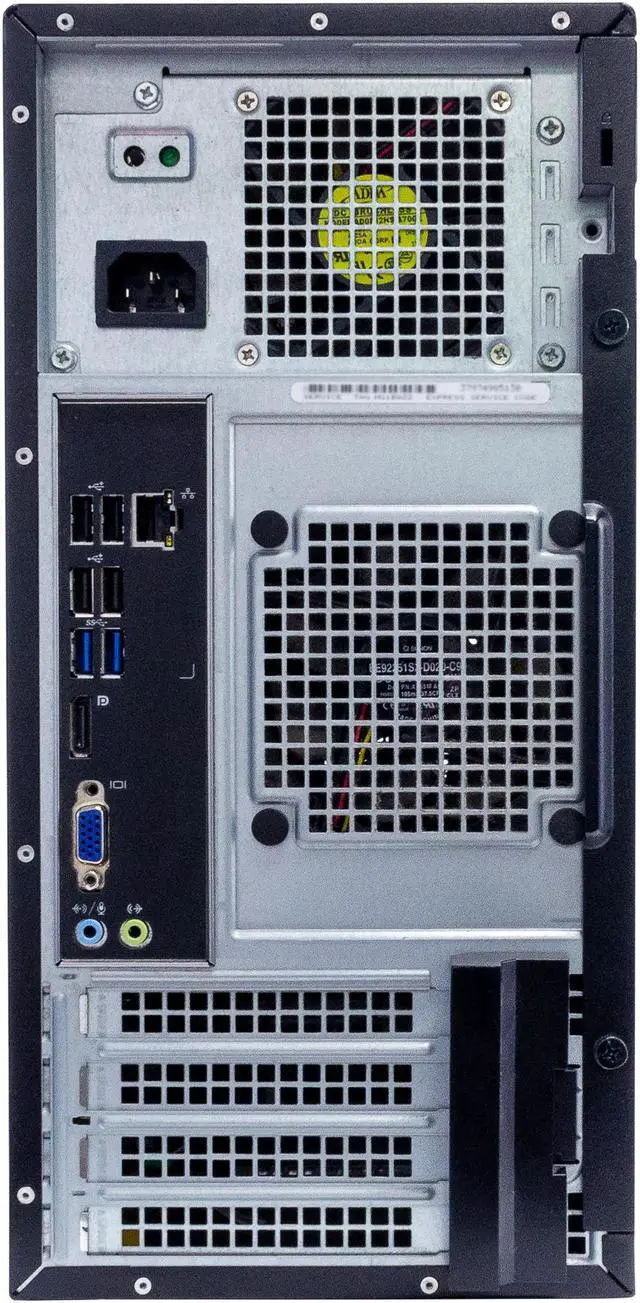 Alt view image 3 of 5 - Dell OptiPlex 3020 Tower Computer PC, 3.20 GHz Intel i5 Quad Core Gen 4, 8GB DDR3 RAM, 3TB SATA Hard Drive, Windows 10 Professional 64 bit