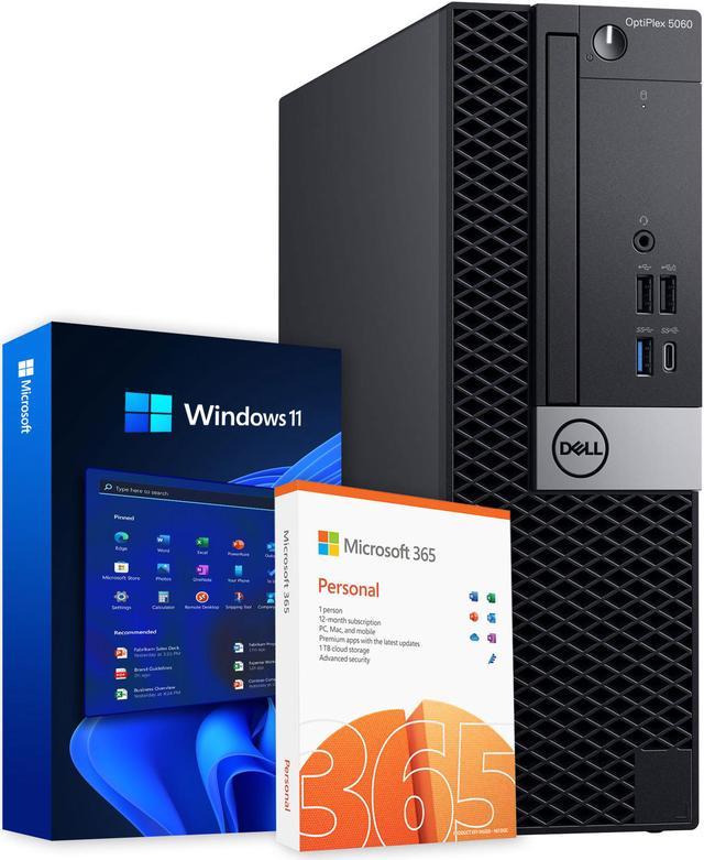Dell Optiplex 5060 Mini Desktop Computer | 8th Gen Intel Core i5-8500T  3.2GHz | 16GB RAM | 512GB SSD and 1TB HDD | Windows 11 Pro | HDMI | Home or