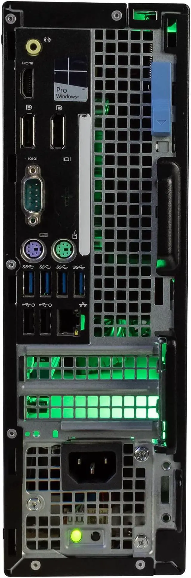 Alt view image 4 of 7 - Dell Optiplex 5060 (RGB) Desktop Bundle | Quad Core Intel i5 (3.2GHz) | 8GB DDR4 RAM | 500GB SSD | Windows 11 Pro + Microsoft Office | 22 inch Monitor + Webcam, RGB Keyboard, Mouse & Desktop Speakers