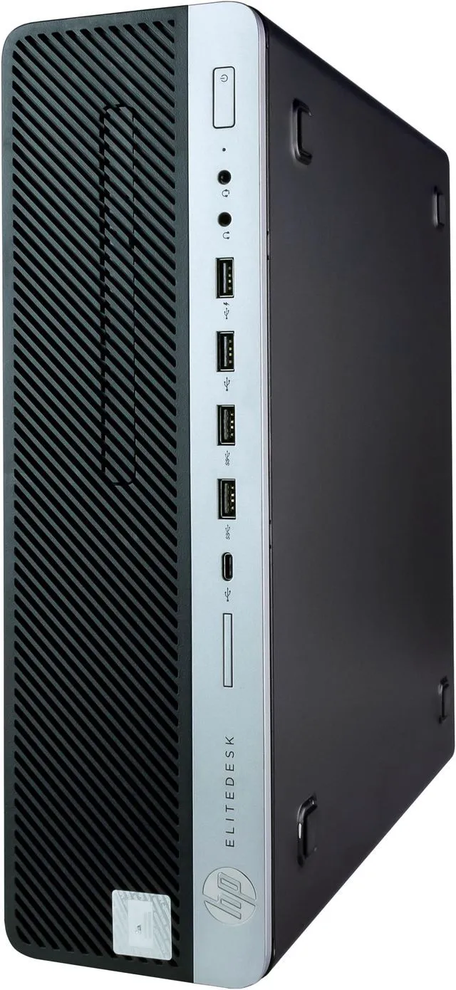Alt view image 3 of 7 - HP EliteDesk 800G4 Desktop Computer | Hexa Core Intel i5 (3.2) | 16GB DDR4 RAM | 500GB SSD Solid State | Windows 11 Professional | 22in LCD Monitor| Office 365 | Home or Office PC