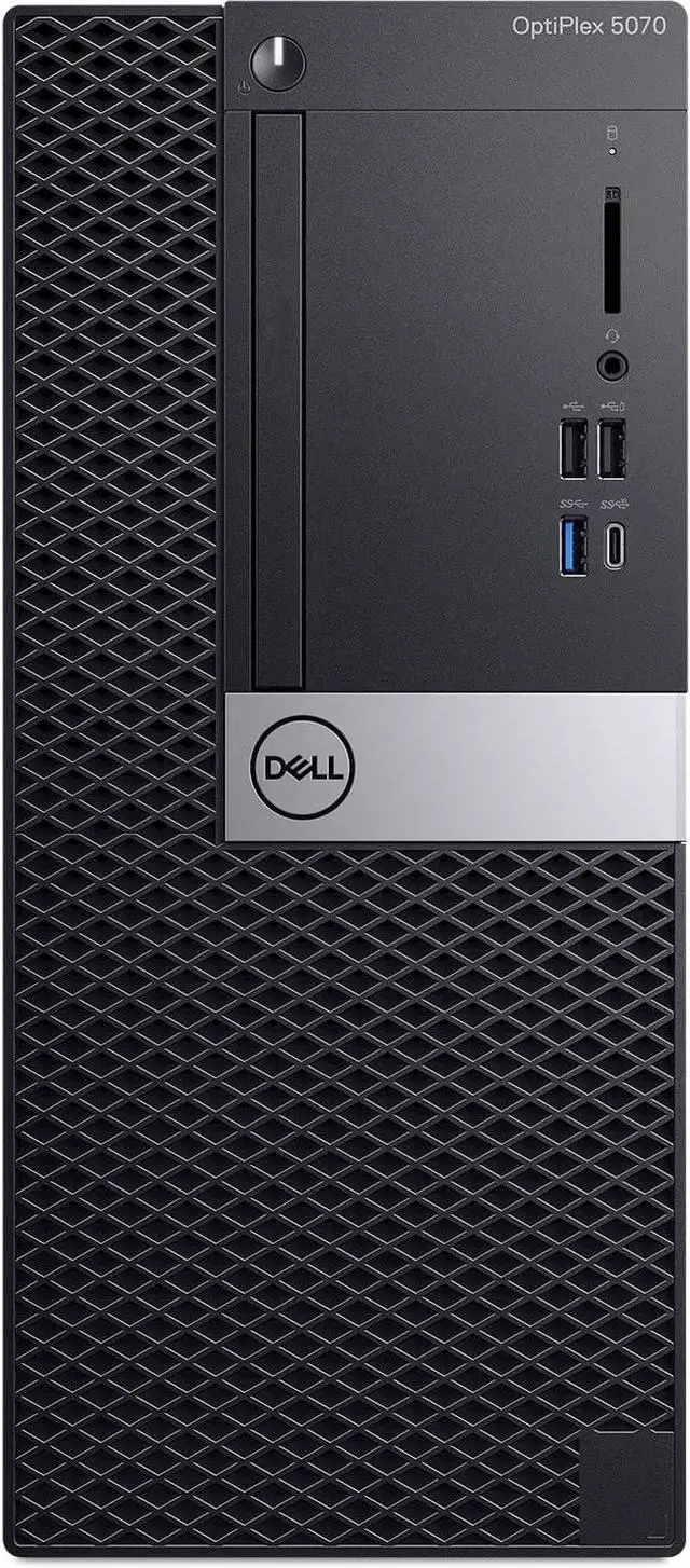 Alt view image 3 of 5 - Dell Optiplex 5070 Tower Desktop Computer | Intel i5-8500 (3.2GHz) | 16GB DDR4 RAM | 500GB SSD Solid State | Wi-Fi + Bluetooth | Windows 11 Professional | Home or Office PC
