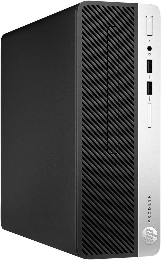 Alt view image 3 of 4 - HP ProDesk 400 G4 Desktop Computer | Intel i5-6500 (3.2GHz) | 8GB DDR4 RAM | 500GB HDD Storage | Windows 10 Home | WiFi + Bluetooth | Home or Office PC