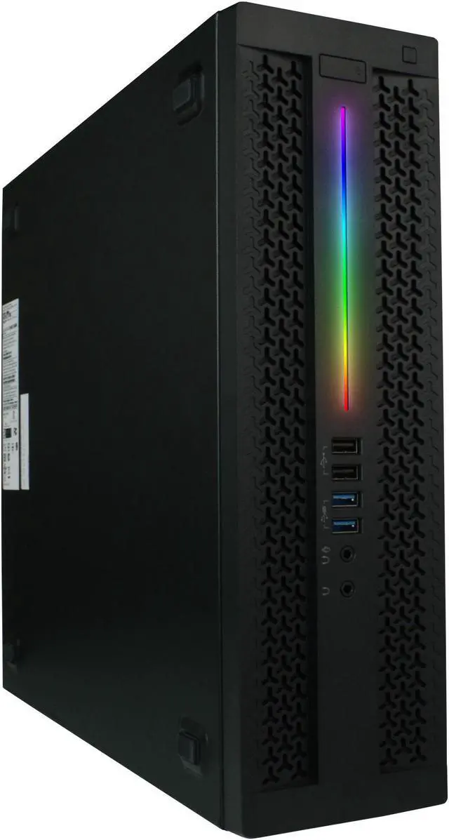 Alt view image 3 of 6 - HP Prebuilt RGB Gaming Computer - Intel i5 Quad Core, GeForce GT 1030 2GB GPU, 16GB DDR4 RAM, 1TB SSD, Wi-Fi 5G + Bluetooth, Windows 10 Home | Dual 24in LCD Monitors, RGB Gaming Bundle + Webcam