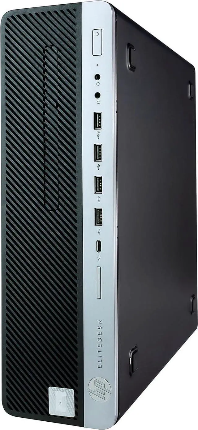 Main image of HP EliteDesk 800 G4 Core i5 3.2 GHz - SSD 1 TB RAM 16 GB  Speakers