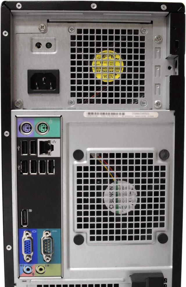 Alt view image 4 of 6 - Dell Optiplex 790 Tower Computer PC, 3.40 GHz Intel i7 Dual Core Gen 2, 8GB DDR3 RAM, 500GB SATA Hard Drive, Windows 10 Home 64 Bit