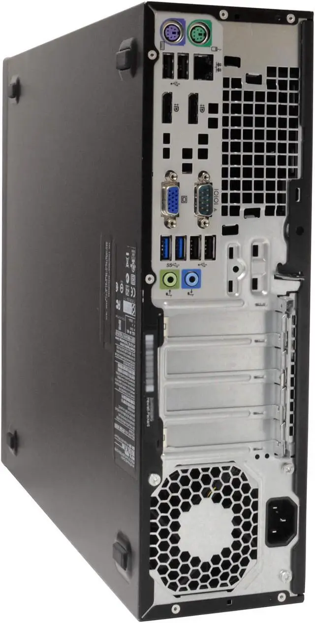 Alt view image 7 of 7 - HP ProDesk 600G1 Desktop Computer PC, 3.20 GHz Intel i5 Quad Core Gen 4, 8GB DDR3 RAM, 500GB SATA Hard Drive, Windows 10 Home 64 bit, 22" Screen