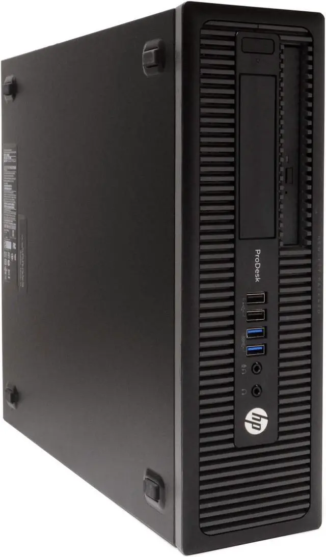 Alt view image 4 of 7 - HP ProDesk 600G1 Desktop Computer PC, 3.20 GHz Intel i5 Quad Core Gen 4, 8GB DDR3 RAM, 500GB SATA Hard Drive, Windows 10 Home 64 bit, 22" Screen