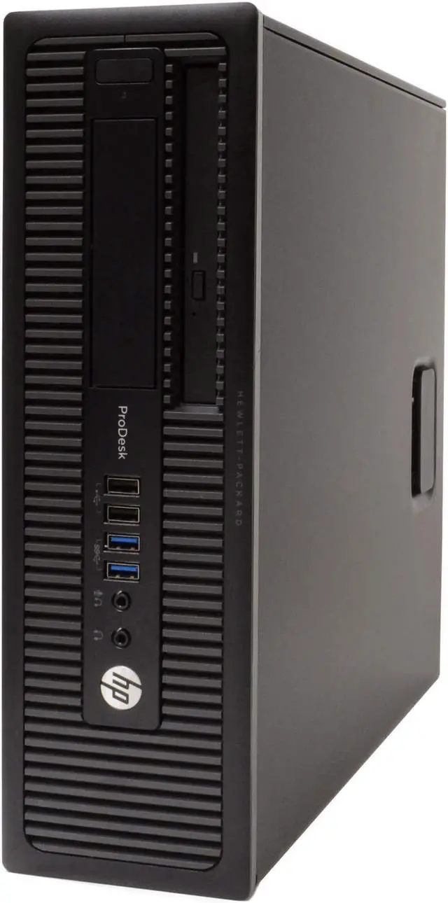 Alt view image 5 of 7 - HP ProDesk 600G1 Desktop Computer PC, 3.20 GHz Intel i5 Quad Core Gen 4, 8GB DDR3 RAM, 500GB SATA Hard Drive, Windows 10 Home 64 bit, 22" Screen