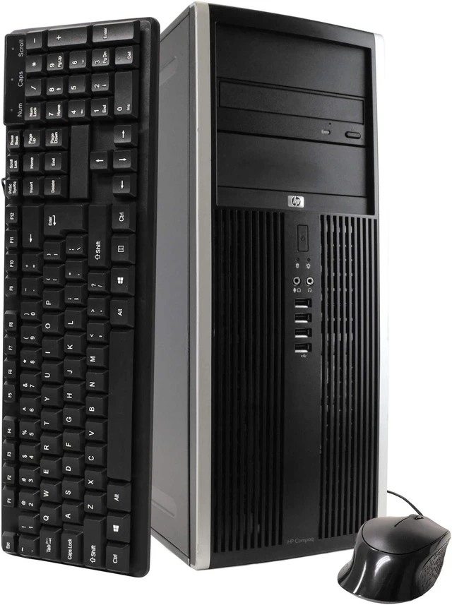 Refurbished: HP Compaq Elite 8100 Tower Computer PC, 3.20 GHz