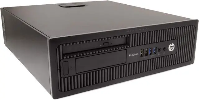 Alt view image 6 of 7 - HP ProDesk 600G1 Desktop Computer PC, 3.20 GHz Intel i5 Quad Core Gen 4, 4GB DDR3 RAM, 120GB SSD Hard Drive, Windows 10 Home 64 bit, 22" Screen