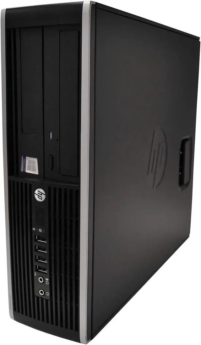 Alt view image 3 of 7 - HP Compaq Elite 8200 Desktop Computer PC, 3.40 GHz Intel i7 Quad Core Gen 2, 8GB DDR3 RAM, 250GB Hard Disk Drive (HDD) SATA Hard Drive, Windows 10 Professional 64bit