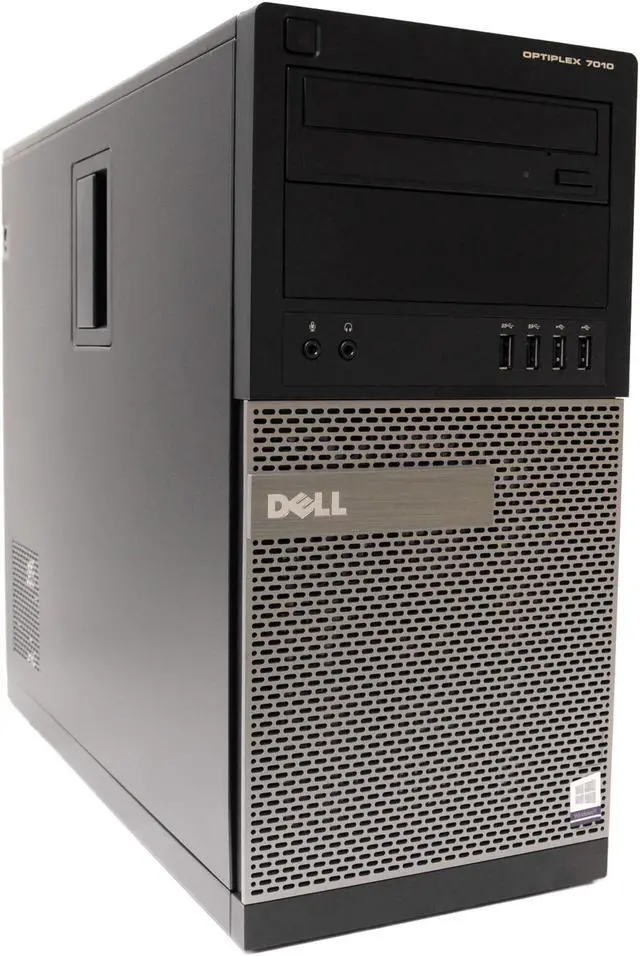 Alt view image 2 of 7 - Dell OptiPlex 7010 Tower Computer PC, 3.20 GHz Intel i5 Quad Core Gen 3, 16GB DDR3 RAM, 240GB Solid State Drive Hard Drive, Windows 10 Professional 64bit