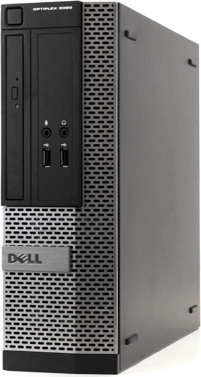 Alt view image 2 of 7 - Dell OptiPlex 3020 Small Form Factor Computer PC, 3.20 GHz Intel i5 Quad Core Gen 4, 8GB DDR3 RAM, 240GB Solid State Drive Hard Drive, Windows 10 Home 64bit