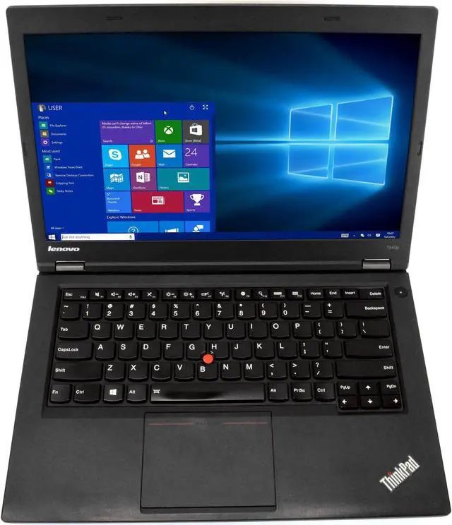 Alt view image 4 of 7 - Lenovo ThinkPad T440 Laptop Computer, 1.90 GHz Intel i5 Dual Core Gen 4, 4GB DDR3 RAM, 500GB SATA Hard Drive, Windows 10 Home 64 Bit, 14" Widescreen Screen