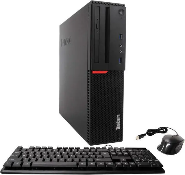 Main image of Lenovo ThinkCentre M900 Desktop Computer PC, 3.40 GHz Intel i5 Quad Core Gen 6, 16GB DDR4 RAM, 500GB SATA Hard Drive, Windows 10 Home 64 bit