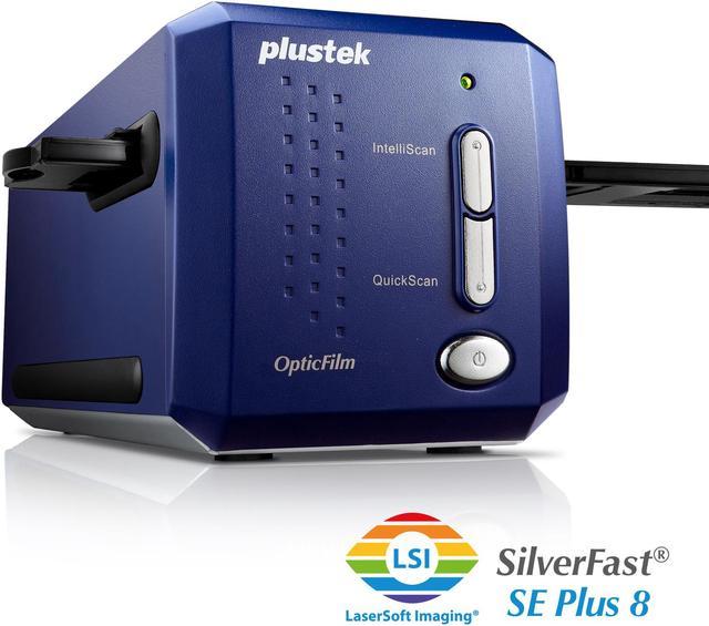 Plustek OpticFilm 8100 - 35mm Negative Film/Slide Scanner with 7200 DPI and  48-bit Output. Bundle Silverfast SE Plus 8.8