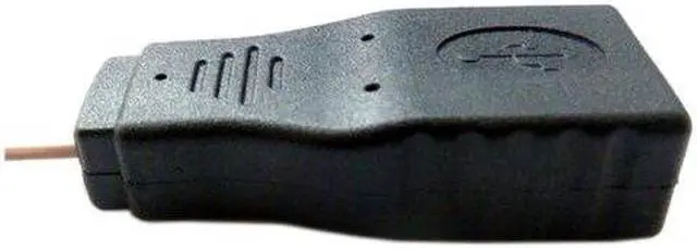 Alt view image 2 of 3 - Top Deals Adapter OTG (On - The - Go) USB - A concave to USB micro - B convex  Black