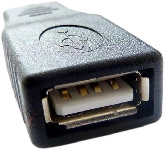 Main image of Top Deals Adapter OTG (On - The - Go) USB - A concave to USB micro - B convex  Black