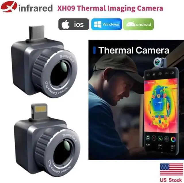 Main image of Xinfrared XH09 Thermal Imaging Camera Night Vision Android IOS Hot Spot Tracking