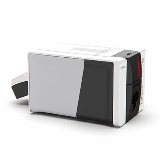 Alt view image 5 of 7 - Evolis Zenius 2 Classic Single Side Fire Red Photo ID Card Printer With USB Port