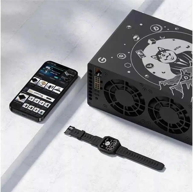Alt view image 7 of 7 - New goldshell mini doge III 700MH/S 400W wifi litecoin dogecoin miner without PSU