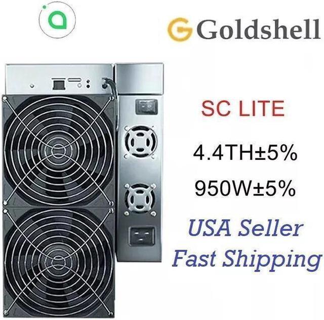 Alt view image 6 of 12 - New Release Goldshell SC Lite 4.4TH/s 950W Siacoin ASIC Miner Crypto Machine