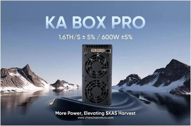 Alt view image 2 of 5 - Goldshell KA Box Pro Kaspa Miner 1.6TH/s 600W Home Mining without PSU