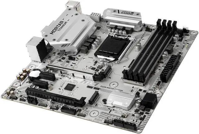 Alt view image 5 of 6 - MSI B360M MORTAR TITANIUM LGA 1151 (300 Series) Intel B360 HDMI SATA 6Gb/s Micro ATX Intel Motherboard