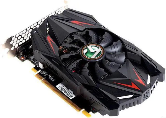 Alt view image 4 of 5 - Maxsun GeForce GT 1030V-TF-2G Graphic Card GDDR5 Nvidia GPU Desktop Video Card Gaming DVI PWB intelligent temperature control