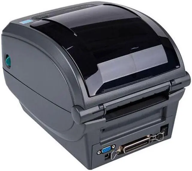 Alt view image 3 of 7 - Zebra GX430t Thermal Transfer Desktop Printer USB Serial Parallel Ethernet Port