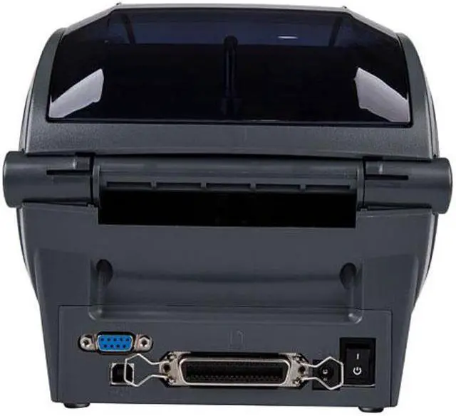 Alt view image 4 of 7 - Zebra GX430t Thermal Transfer Desktop Printer USB Serial Parallel Ethernet Port
