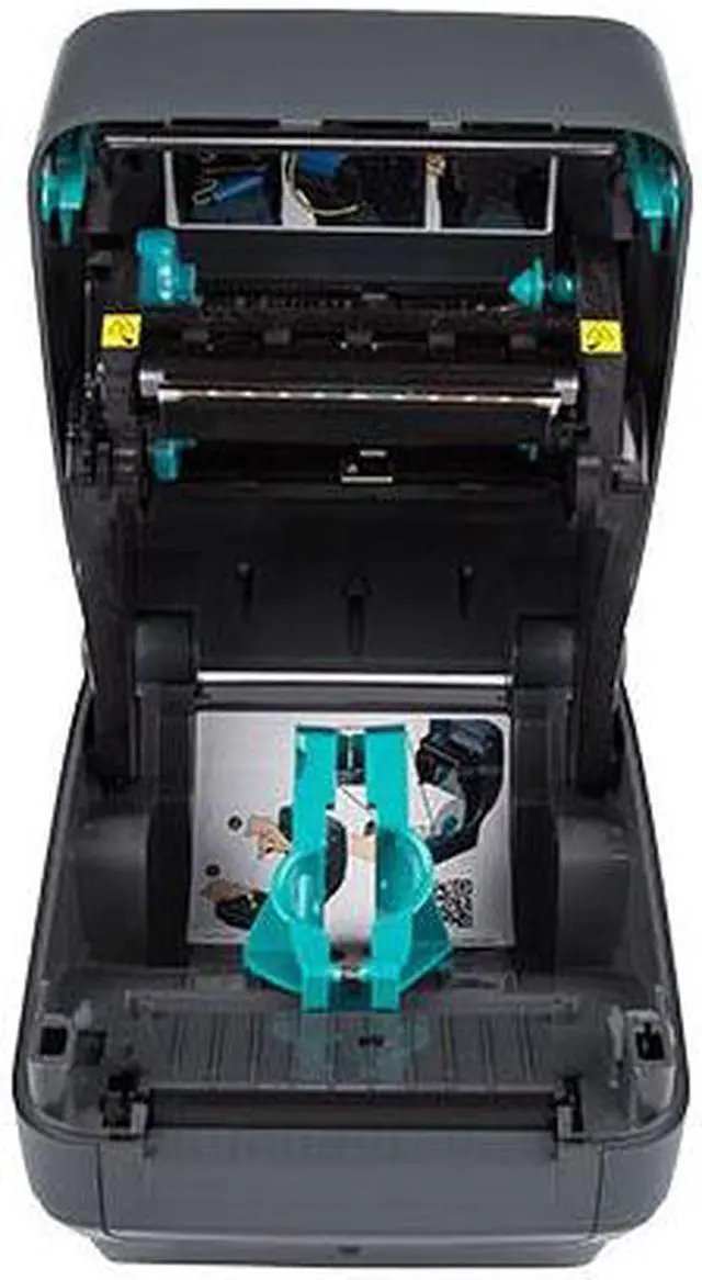 Alt view image 5 of 7 - Zebra GX430t Thermal Transfer Desktop Printer USB Serial Parallel Ethernet Port