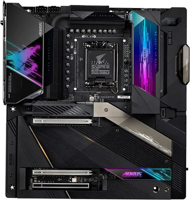 Alt view image 6 of 7 - GIGABYTE Z690 AORUS Xtreme LGA 1700 Intel Z690 EATX DDR5 Quad M.2  PCIe 5.0  USB 3.2 Gen2X2 Type-C Intel WiFi 6E AQUANTIA 10GbE LAN Intel Thunderbolt 4 Computer Motherboard