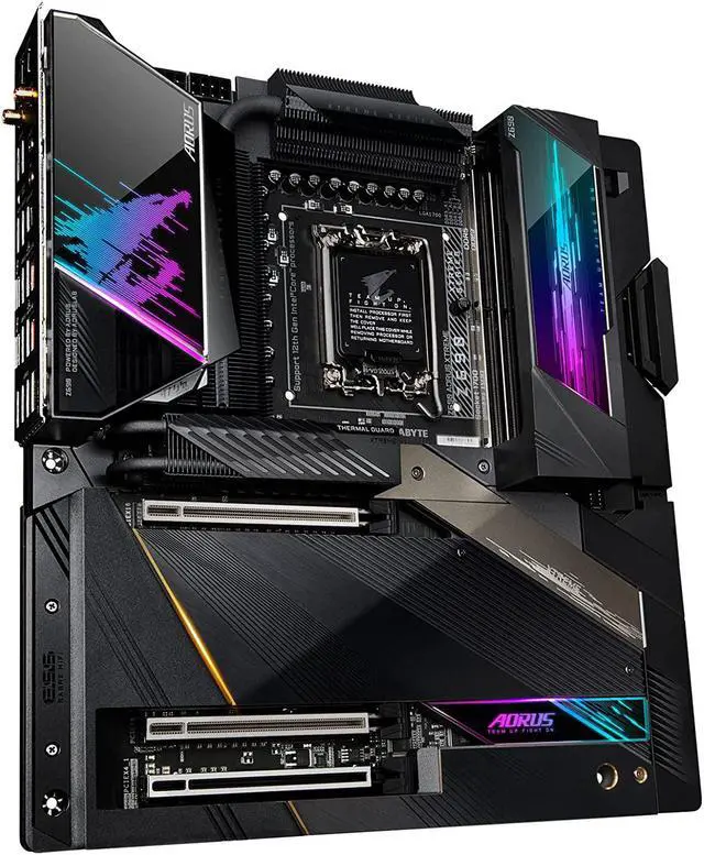 Alt view image 7 of 7 - GIGABYTE Z690 AORUS Xtreme LGA 1700 Intel Z690 EATX DDR5 Quad M.2  PCIe 5.0  USB 3.2 Gen2X2 Type-C Intel WiFi 6E AQUANTIA 10GbE LAN Intel Thunderbolt 4 Computer Motherboard