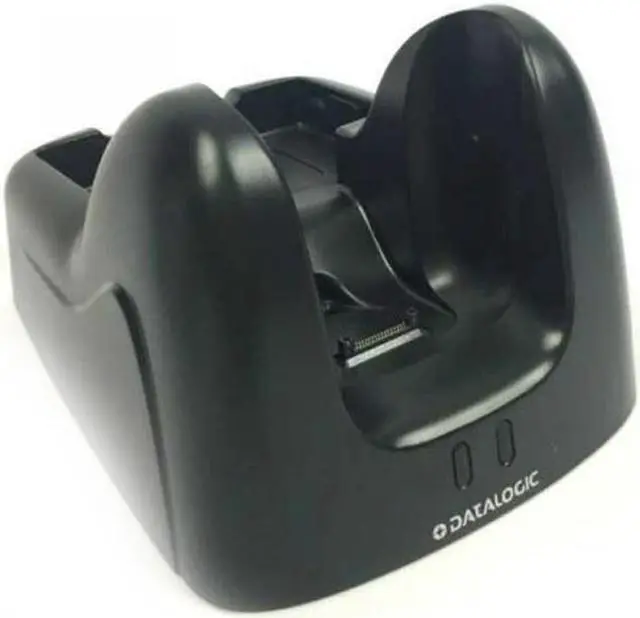 Alt view image 7 of 7 - Datalogic 94A150062 - Dock, Datalogic Skorpio X4, Single Slot Desk Mount Dock with Spare Battery Charging Slot,Includes Power supply with Regional Plugs and USB Cable