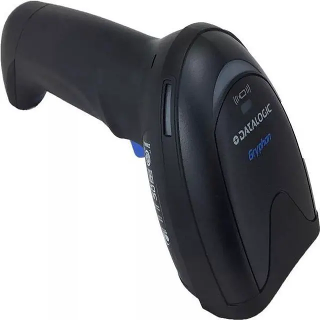 Alt view image 2 of 7 - Datalogic Gryphon GM4200 Wireless 1D Barcode Scanner USB Kit GM4200-BK-433K1