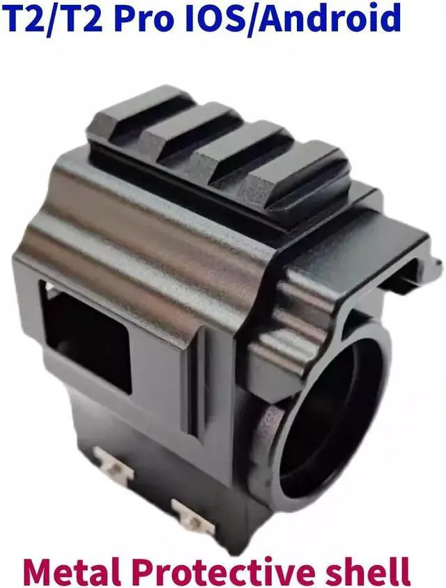 Alt view image 2 of 3 - INFIRAY T2/T2 Pro Thermal Camera All Metal Protective shell for IOS & Android