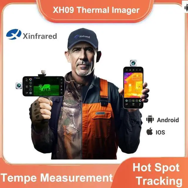 Main image of Xinfrared XH09 50Hz 12m Night Vision to Hunt Thermal Monocular For Mobile Phone for iPhone iOS