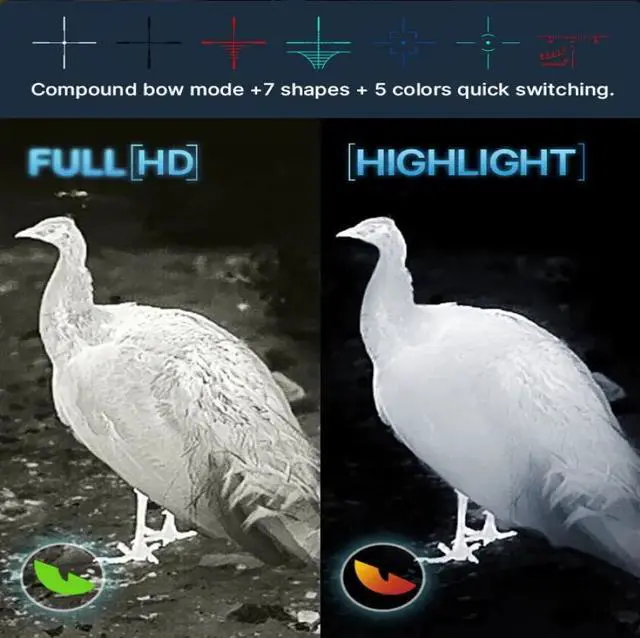 Alt view image 3 of 7 - InfiRay XH09 Thermal Imager Hunting Camera Outdoor for iOS&Android Night Vision for iPhone iOS