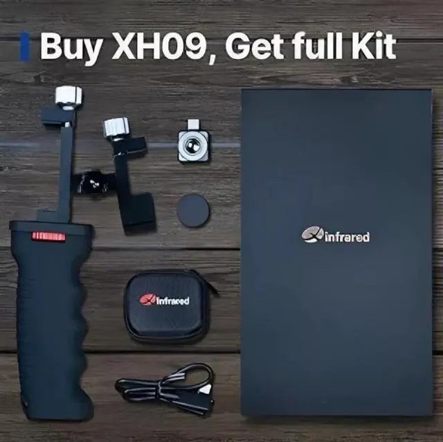 Alt view image 7 of 7 - Xinfrared X2 (XH09) Thermal Imaging Camera Imager Scope for Hunting w/ Bracket for iPhone iOS