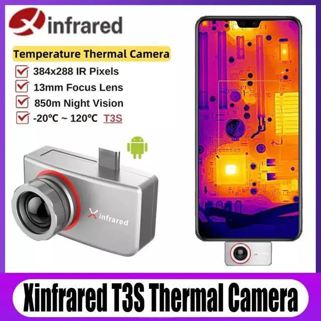 Main image of InfiRay T3S T3PRO Thermal Imager Camera For Mobile Android Infrared Camera